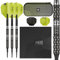 Target Darts Echo 12 19G 90% Wolfram Soft Tip Darts-Set, 20G, Schwarz und Grün (210046)
