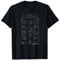 Vintage Patent Print 1891 Astronomische Uhr Geschenk T-Shirt