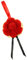 Goldschmidt Bollenhut rot Deko | Schwarzwald zum Hängen | Schwarzwalddeko Souvenir Schwarzwaldhut (8cm)