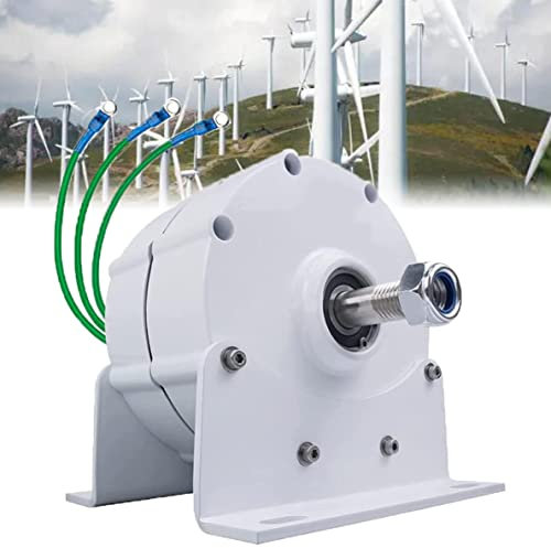 Generador de imanes permanentes Generador eléctrico de 10000W Generadores de imanes permanentes PMG 12V / 24V / 48V para generador de turbina de viento horizontal Turbina de molino de viento,48V