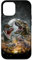 iPhone 12/12 Pro Tyrannosaurus Rex Dinosaur in Prehistoric Era Full Moon Case