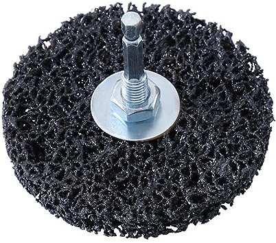 Grind Sand Disc Abrasive Wheel Paint Rust Remover Poly Strip Disc Stripping Wheel For Grinder Cleaning Polishing Nylon Discs Resin Body Particles Fiber Mesh High Strength Paint Rust Poly