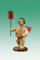 Rudolphs Schatzkiste Holzfigur Weihnachtsengel mit Lampion Natur ohne Krone Höhe 6,5cm NEU Holzengel Instrument Seiffen Erzgebirge Figur Dekoration Holzfiguren Weihnachten Fensterschmuck Spielzeug
