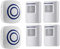 Sensore Di Movimento Wireless, Domowin Allarme campanello wireless Kit di Allarme con Sensori di Movimento Infrarossi 1 ricevitore e 1 di sensore ALLARME PIR 38 Suonerie (1 Ricevitor + 2 Sensori)
