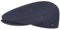 Lipodo Inglese Classic Flatcap Damen/Herren - Flat Cap Made in Italy - Unifarbene Wintercap mit Wolle - Schirmmütze Herbst/Winter - Schiebermütze dunkelblau 55 cm