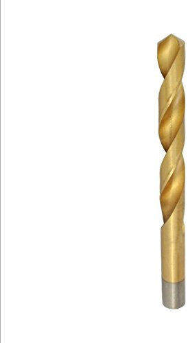 Weischer® - HSS-TiN Spiralbohrer Ø 8,0 mm | 1 Stück | Stahlbohrer Metallbohrer Eisenbohrer | Titannitrierter Bohrer für Metall, Stahl, Aluminium, Kunststoff, Holz | stabil & bruchfest