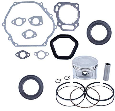 Kit de Reconstruction de Garniture de Joint d'étanchéité de Vilebrequin de Segments de Piston de 88mm pour la Pompe à Eau de générateur de Moteur à Essence de pour Honda GX390 188F E6500 5/6.5kw