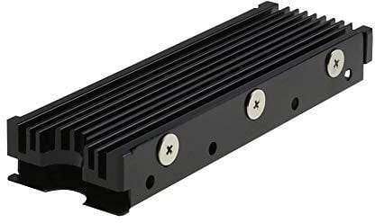 MHQJRH M.2 2280 SSD heatsink, Double-Sided Heat Sink, with Thermal Silicone pad for PC / PS5 M.2 PCIE NVMe SSD or M.2 SATA SSD