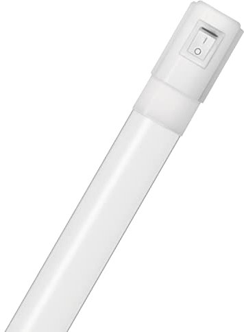 Ledvance LED Lichtband-Leuchte, Leuchte für Innenanwendungen, Warmweiß, 30,0 mm x 600,0 mm, TUBE KIT Lichtleiste, 1 Stück (1er Pack)