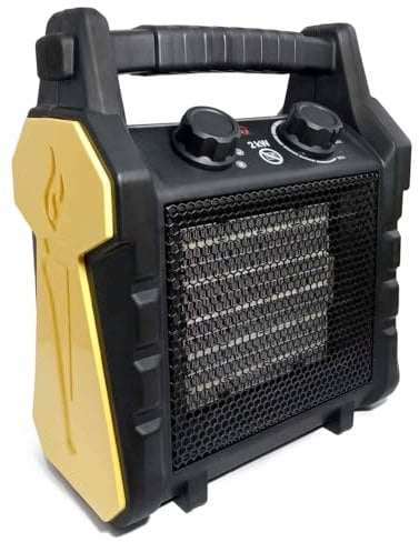 Elixir Gardens Industrial 3000W Electric Fan Heater | BH-30R1 (3kW) | Household, Warehouse, Workshop, Garage, Caravan, Shed & Site Space Heating