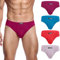 wirarpa Slip Homme Elasticité Microfibre sous Vetement Lot de 4 Taille S