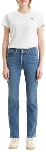 Levi's Damen Jeanshose 314 Shaping mit Stretch-Anteil, Straight Fit, Blau (Lapis Bare), W28/L34