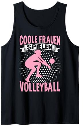 Volleyball Mädchen Damen Volleyballerin Beach Volleyball Tank Top