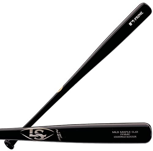 Louisville Slugger Unisex-Erwachsene MLB Prime DJ2 31 Baseballschläger, schwarz