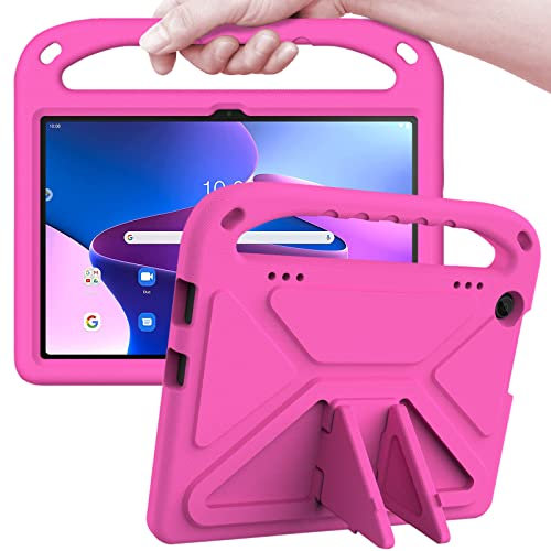 ATOOZ for Lenovo Tab M10 (3rd Gen) Case 10.1-inch 2022, Kids Case Cover with Shockproof Handle Stand for Lenovo M10 3rd Gen (TB328FU / TB328XU) 10.1 Tablet (Rose)