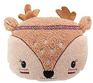 douceur d'intérieur Bambi Kissen (30 x 30 cm), Polyester mit Muster