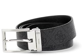 Guess BMCMLO P4335 Herren Gürtel Schwarz, Schwarz , L