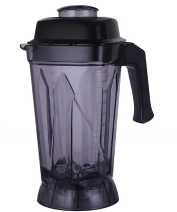 FHAJKTJB Universeller 5-Liter-Becher for frisch gemahlene Sojamilchmaschine, spezieller oberer Sitzbecher, Hochgeschwindigkeitsmixer, Entsafter, Topf, Zubehör, Becher, Körper