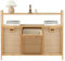 2-stöckiger Wäschekorb mit Ablagen | Kippbarer Wäschesammler mit abnehmbaren Körben | Für Waschküche, Badezimmer, Schlafzimmer | Platzsparendes Design
