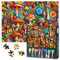 1000 Pieces Mushroom Puzzles for Adults Bright Colored Mushroom Puzzle Game Challenging Jigsaw Puzzles for Adults, Adult Jigsaw Puzzle as Gift Home Wall Decor (27.5x19.7)