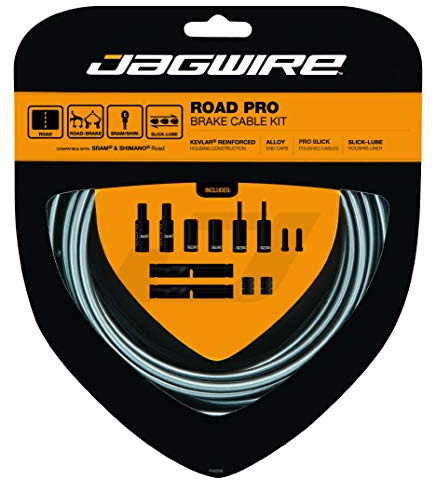 Jagwire PCK201 Kabel- und Kabel-Set für Erwachsene, Ice Gray