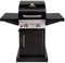 Char-Broil Performance Serie™ 220B: barbacoa de gas de dos quemadores con tecnología TRU-Infrared™, acabado en negro, sin placa de hierro fundido