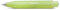 Kaweco FROSTED SPORT Druckbleistift Fine Lime 0.7 mm HB I Mechanischer Bleistift aus hochwertigem Kunststoff in Trendigem Design I Druck-Bleistift nachfüllbar in Grün I Druckminenbleistift 10,5 cm