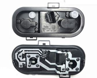 FEILIDAPARTS Porte-ampoule arrière de la queue arrière compatible avec Nissan Qashqai 2008-2012 (gauche et droite)