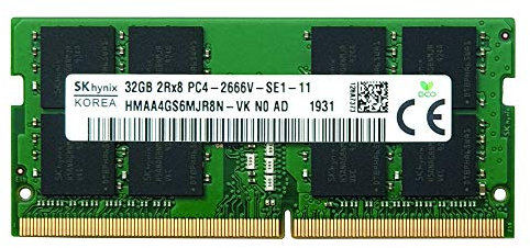 Hynix 32GB DDR4 PC4-21300 2666MHz 260pin SO-DIMM RAM Speicher