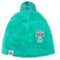 Affenzahn Unisex Kinder Eule Plüsch-Mütze, Türkis, M
