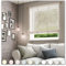 Neutex for you! Libre ECO Raffrollo mit Stangendurchzug, Vorhang, Gardine, Halbtransparent, 140 x 140 cm (H/B), 482328, Made in Europe, Oeko-Tex Standard 100, Leder