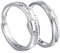 Gualiy Herrenring Siegelring, Ring 925 Silber Silber 925 Krone Herren Ringe, Silber