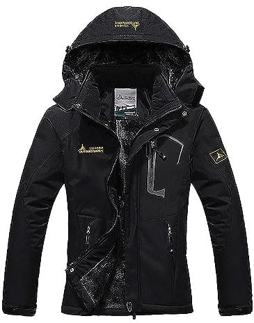 Femme Imperméable Militaire Combat Veste Soft Shell Polaire Tactiques Blousons avec Multi-Poches Capuche Amovible Veste Imperméable Coupe-Vent Voyage Décontracté Respirant Manteau Parka