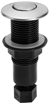 Create idea Interruptor de aire neumático de acero inoxidable 304 para máquina de eliminación de residuos, bañeras, lavavajillas