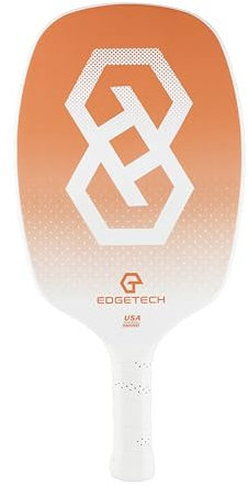 Maximus | Pala Pickleball Edgetech sin Borde 3K Carbono | Equilibrada para Control y Potencia | Incluye Bolsa Transporte + 3 Cintas Protectoras de Borde