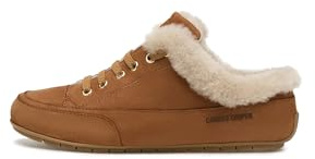 Candice Cooper Women's Rock Sabot Nubuck Brown Oxford Shoe, brown, 36.5 EU