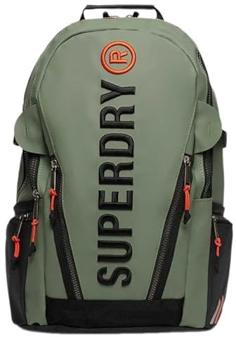 Superdry Damen Tarp Rucksack mit Stickerei Lorbeer Kaki 1SIZE