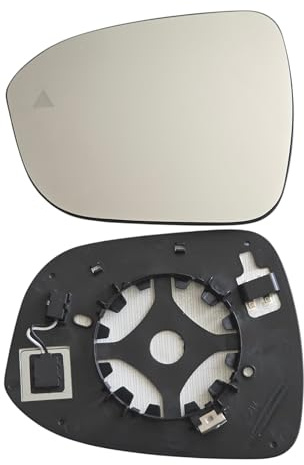 Left Wing Mirror Glass fits Nissan Qashqai j12 2021-2026 Heated Lane Assistant Blind Spot Camera Sensor