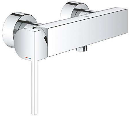 GROHE Plus Single Lever Shower Mixer, Wall-Mounted. Shower Tap in Chrome Finish. 33577003