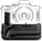 CELLONIC BG-3D Battery Grip Compatible with Sony Alpha 6000, 6300 - Camera Vertical Grip for NP-FW50 Batteries - Multifunction Portrait Handle Backup Battery Holder