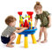 GOPLUS Sand- und Wasserspieltisch mit viele Zubehör, Sandkastentisch für Kinder ab 3 Jahre, Spieltisch für den Innen- und Außenbereich, Kleinkinder, Jungen, Mädchen (Modell 2)