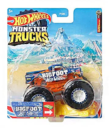 Hot Wheels HW Monster Trucks Bigfoot Crash Legends, scala 1:64