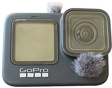 VIERYCIY Camera Mic Wind Muff For Go Pro Hero 9 10 Dead Cat Windscreen Microphone Cover For Series Of Go Pro Hero (Grey)
