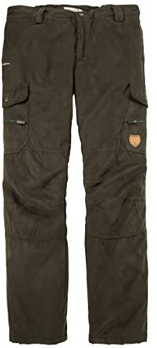 Hubertus Micro Jagdhose XXL Schwarzwald Dunkelbraun, Größe:64