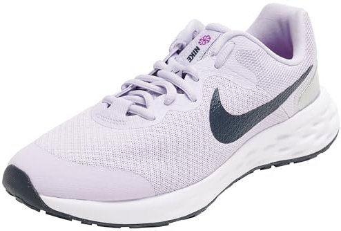 Nike Revolution 6 Sneaker, Violet Frost/Thunder Blue, 35.5 EU