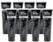 Ecodenta Aktivkohle Zahnpasta Weisse Zähne Ohne Fluorid 8 Pack I Schwarze Kohle Zahncreme Zahnaufhellung I Black Activated Charcoal Teeth Whitening Toothpaste 8x100ml