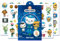 Kinder Temporäre Tattoos Tattoo Stickers Set Party Favor Tattoo Aufkleber (4 Blätter)