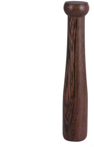 Mikinona Holz Knoblauchstampfer Stößel Gewürzmühle Küchenwerkzeug Zum Mahlen Von Knoblauch Gewürzen Und Anderen Pulvern Für Home Und Restaurant