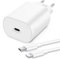 20W Rapida Carga Cargador para iPhone 14/13/12/11 Pro/MAX/Plus/Mini, para iPhone SE/XS/XR/X/8, iPad, Airpods, PD Adaptador Charger USB C Carregador Enchufe Rapido con 2M Cable