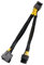 Osmond Dual 4Pin IDE Molex una GPU Dual 8Pin(6+ 2) Pin Cable de Fuente de AlimentacióN PCI-E PCI Express Adaptador de Tarjeta de VisualizacióN de Video GráFica
